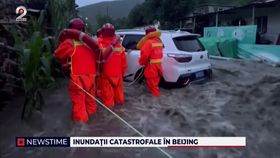Imagini apocaliptice în Beijing! Cel puțin 11 persoane și-au pierdut viața din cauza ciclonului care a lovit China